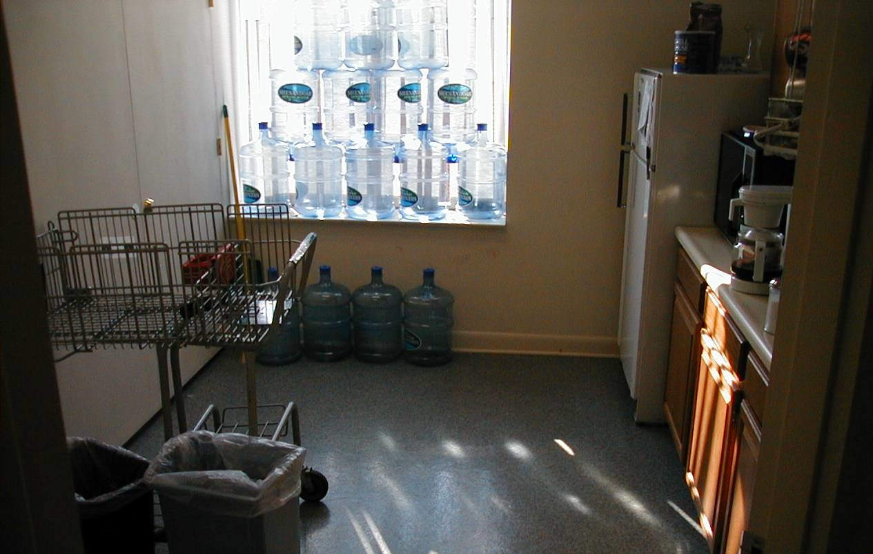 The kitchen.