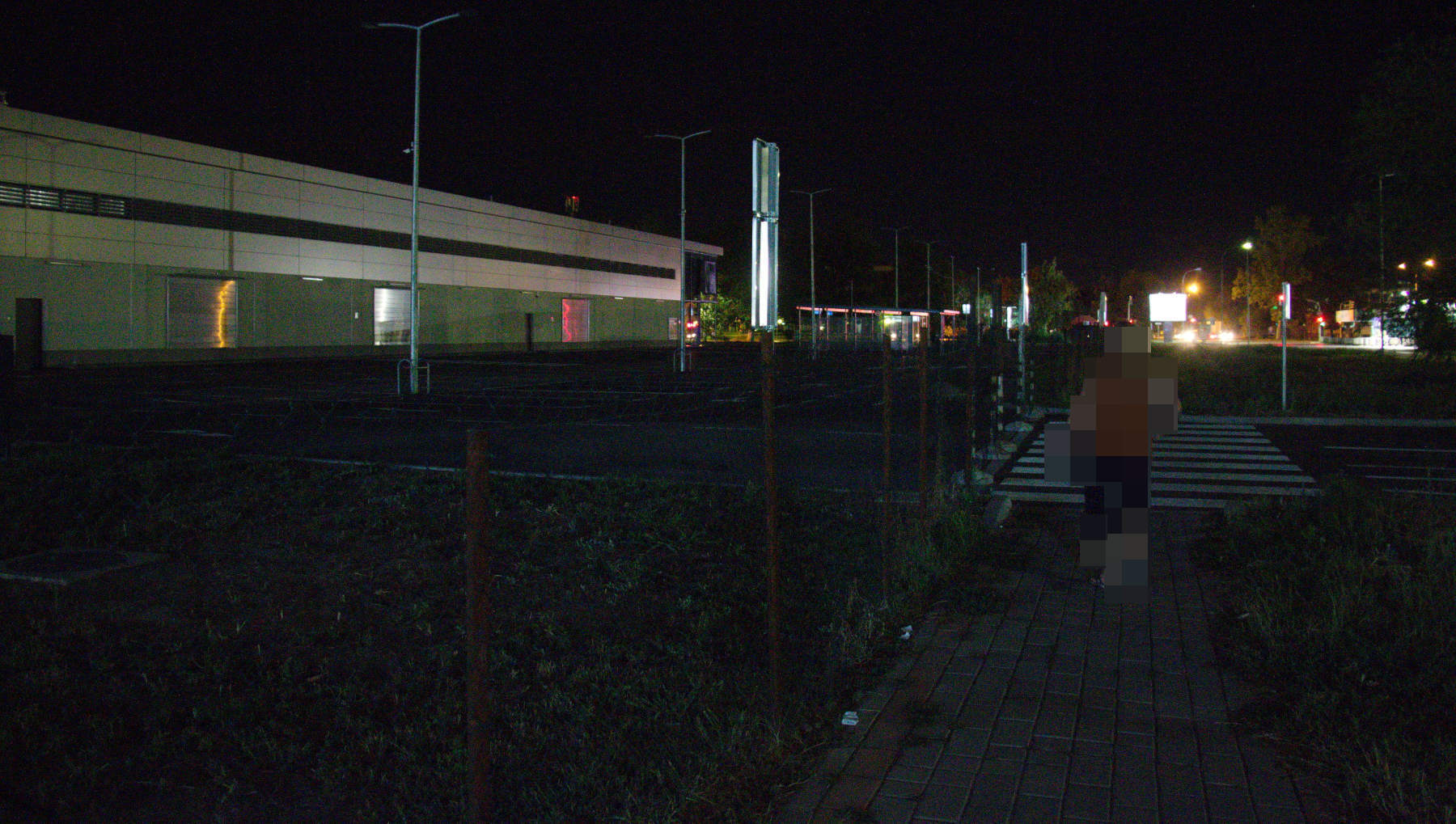 The big new parking and the gray box on the corner near busodrom. Still no clue what it will be.