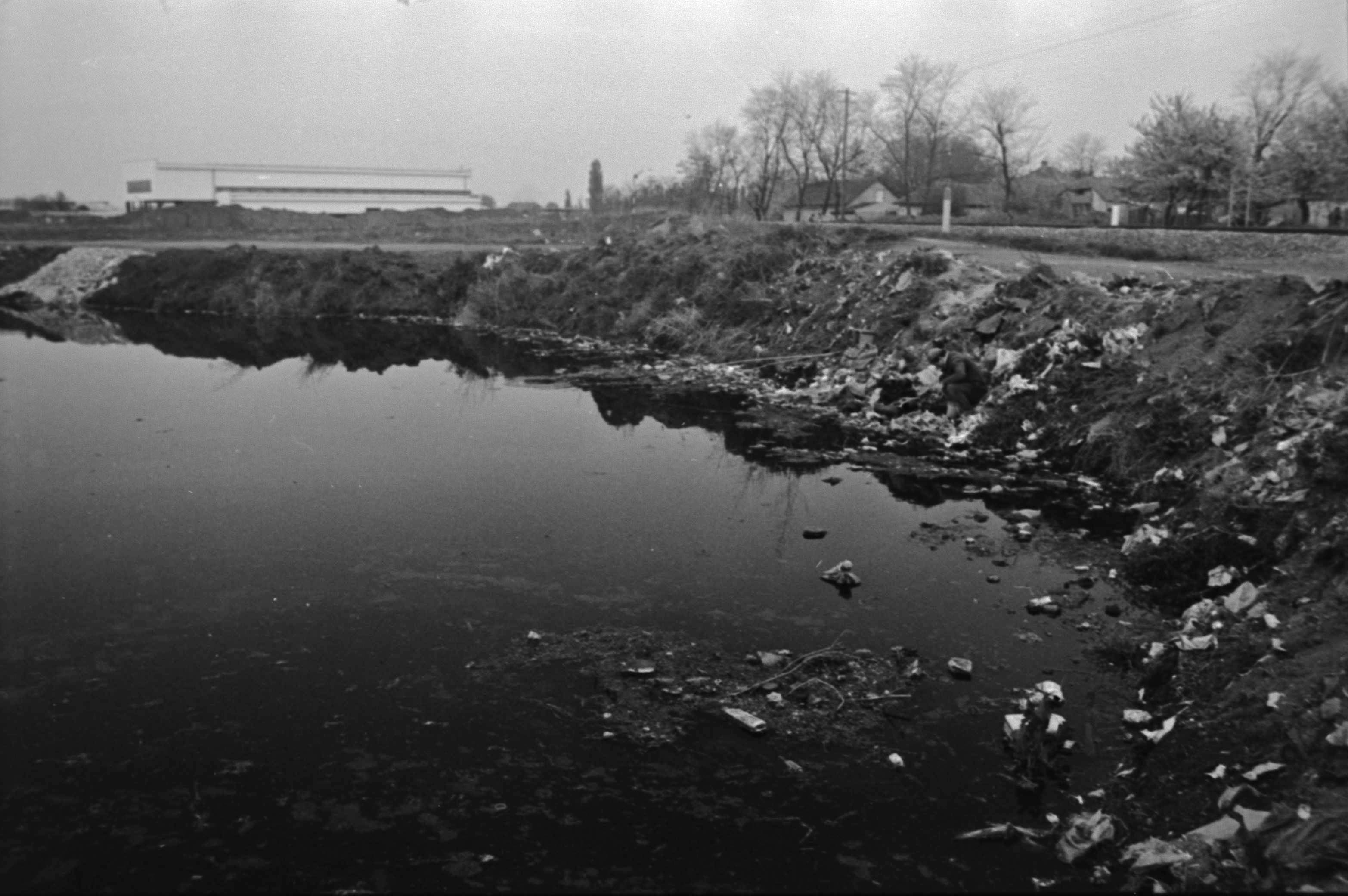 This is, I think, in the eighties, when it became a landfill. More garbage.